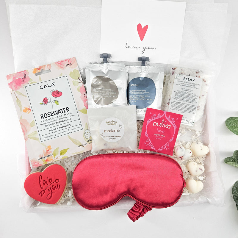 MIDNIGHT LOVE LETTERBOX GIFT | VALENTINE'S DAY PAMPER HAMPER collectible from MySelfLoveBox