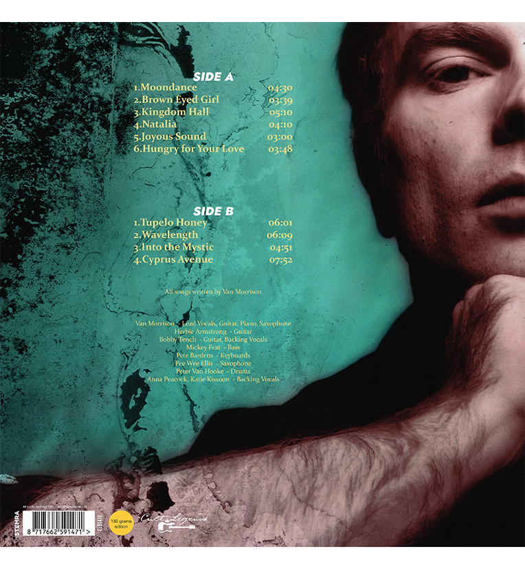 Van Morrison – The Bottom Line 1978 (12-Inch Album on 180g Vinyl), side angle