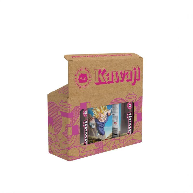 Dragon Ball Z Vegeta's Blue Fury - Blueberry Flavour Soda Can 330ml, size reference