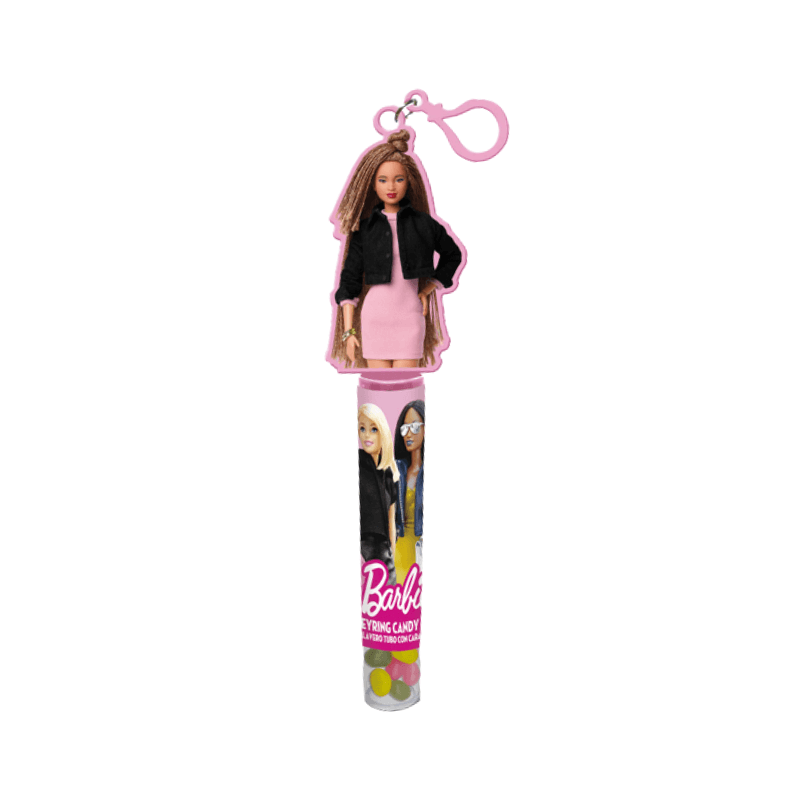Barbie Key Ring Candy Tube collectible from PoundFun