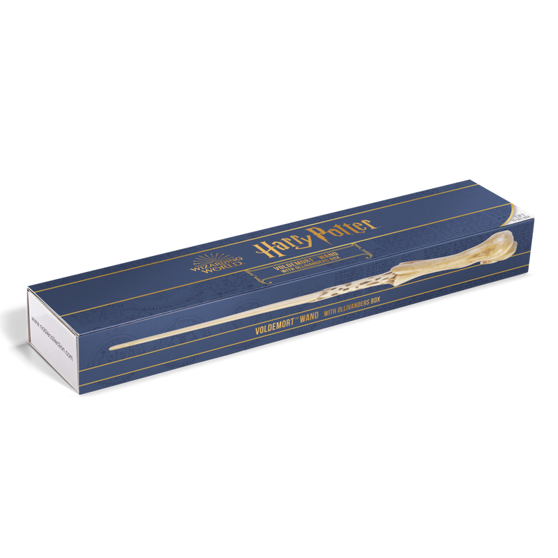 Lord Voldemort Wand in Ollivanders Box, side angle