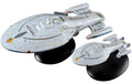 U.S.S. Voyager NCC-74656 XL EDITION Model Diecast Ship (Eaglemoss / Star Trek), close-up detail