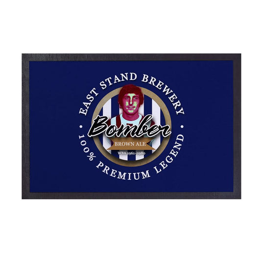 West Brom Brown - Football Legends - Door Mat -60cm X 40cm collectible from https://britishmade.gifts/