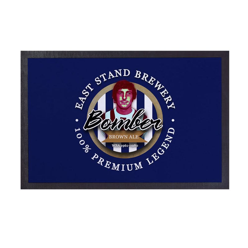 West Brom Brown - Football Legends - Door Mat -60cm X 40cm collectible from https://britishmade.gifts/