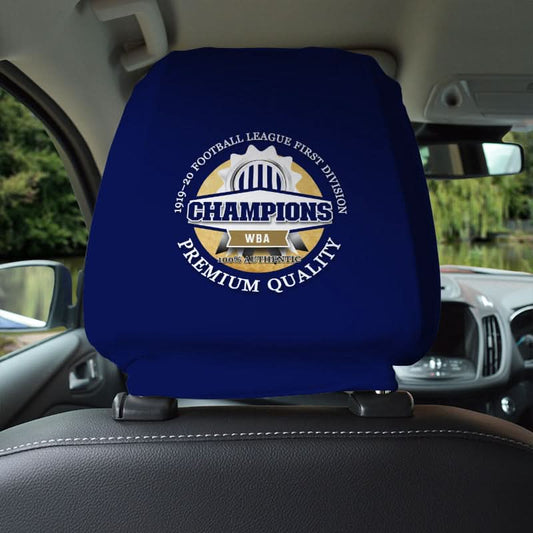 West Brom Champions - Football Legends - Headrest Cover collectible from https://britishmade.gifts/