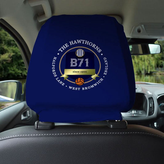 West Brom Hawthorns - Football Legends - Headrest Cover collectible from https://britishmade.gifts/