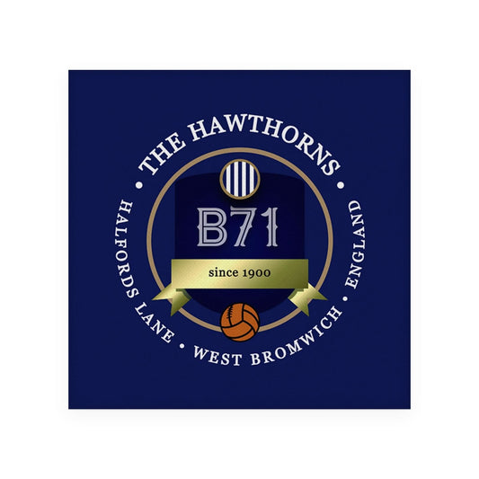 West Brom Hawthorns - Football Coaster - Square Or Circle, alternate view