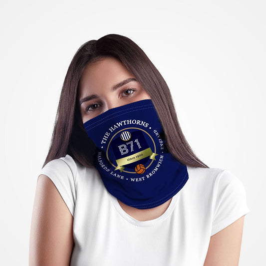 West Brom Hawthorns - Football Legends - Snood collectible from https://britishmade.gifts/