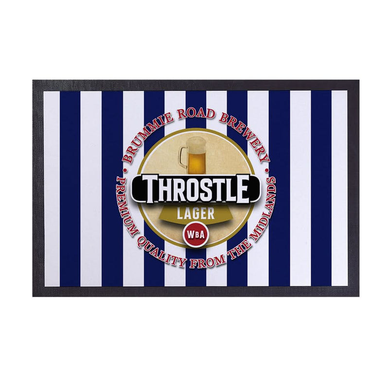 West Brom Throstle - Football Legends - Door Mat - 60cm X 40cm collectible from https://britishmade.gifts/