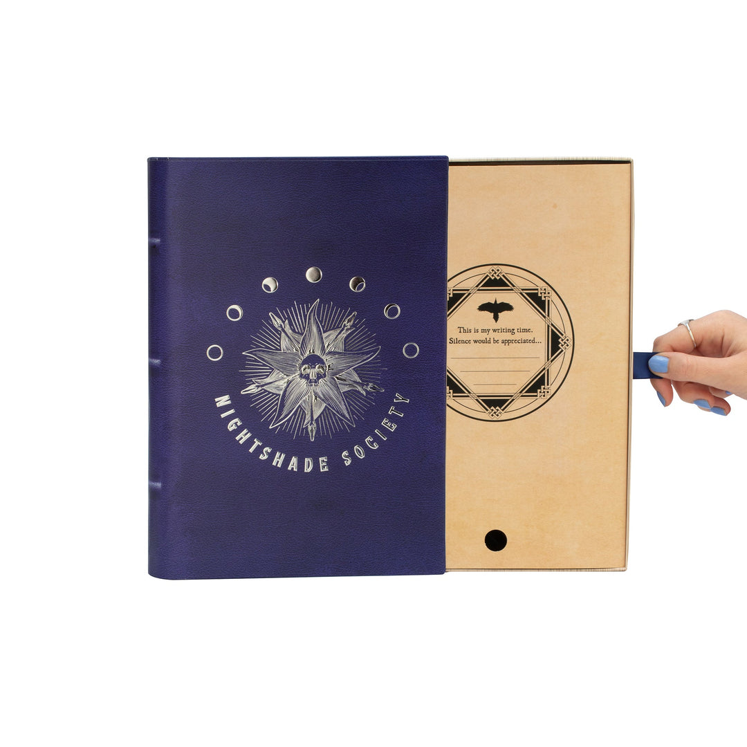 Wednesday Nightshade Book Keepsake Box Stationery Set
