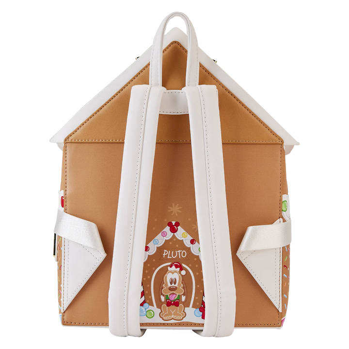 Loungefly Mickey & Friends Gingerbread House Mini Backpack