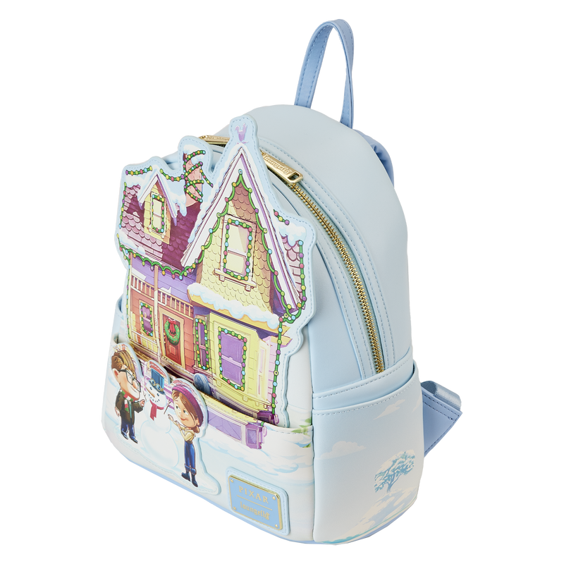 Loungefly Up House Holiday Light Up Mini Backpack