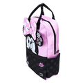 Loungefly - Disney Minnie Mouse Floral Rock The Dots Full-Size Backpack close up detail