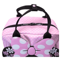 Loungefly - Disney Minnie Mouse Floral Rock The Dots Full-Size Backpack detail shot