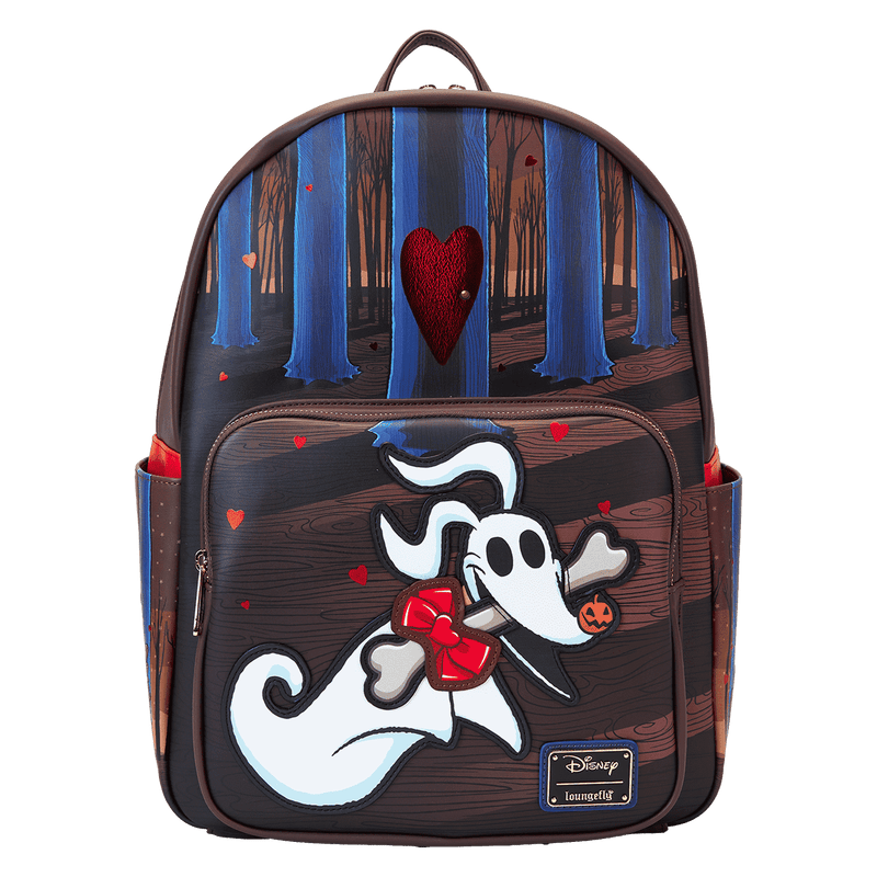 Loungefly - The Nightmare Before Christmas Zero Holiday Doors Full-Size Backpack