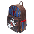 Loungefly - The Nightmare Before Christmas Zero Holiday Doors Full-Size Backpack back view