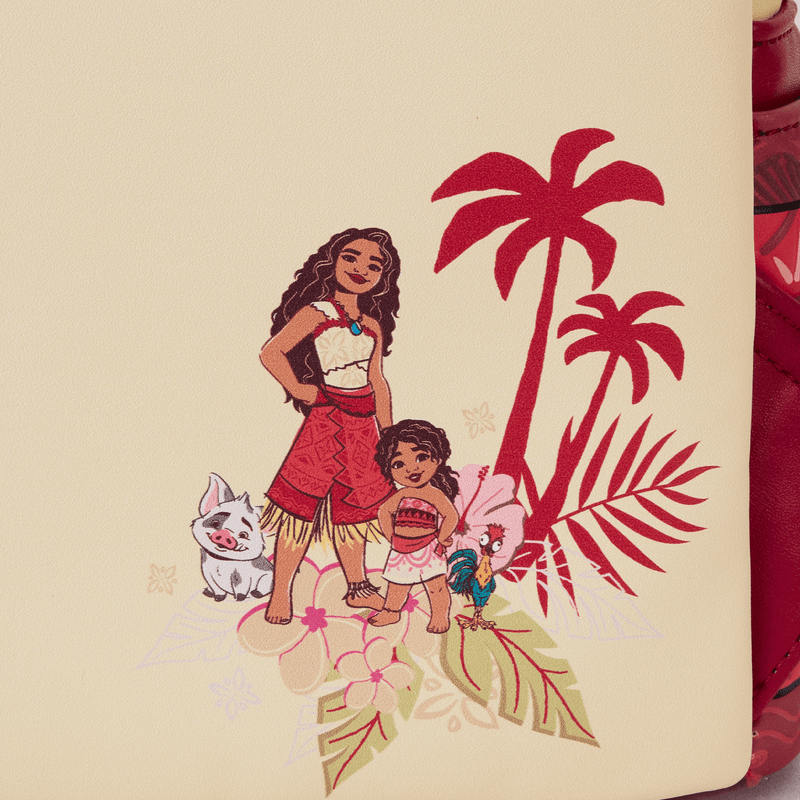 Loungefly - Disney Moana 2 Wayfinder Cosplay Mini Backpack detail shot