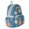 Loungefly - Disney Dogs & Cats Floral Fringe Mini Backpack detail shot