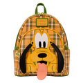 Loungefly - Disney Pluto 95th Anniversary Plaid Mini Backpack