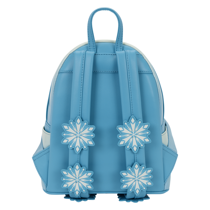 Loungefly Frozen Elsa Glitter Sequin Cosplay Mini Backpack