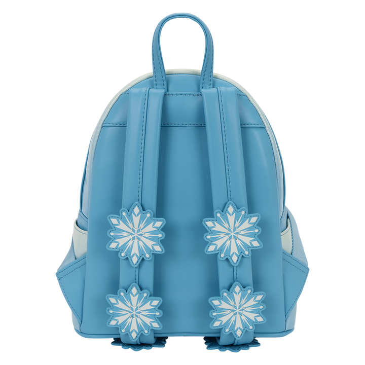 Loungefly Frozen Elsa Glitter Sequin Cosplay Mini Backpack