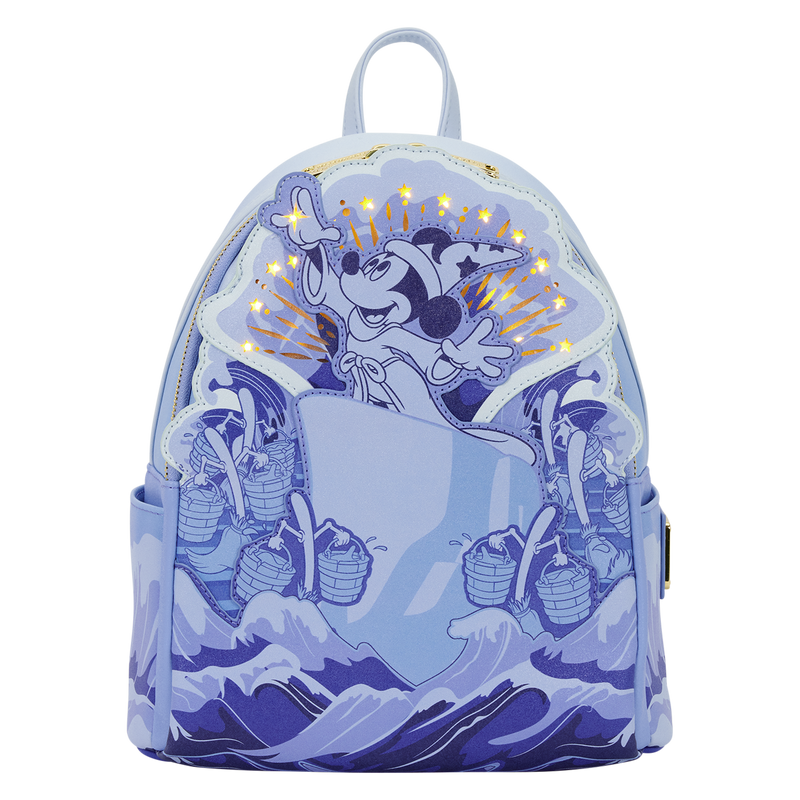 Loungefly - Disney Fantasia Light Up Mini Backpack back view