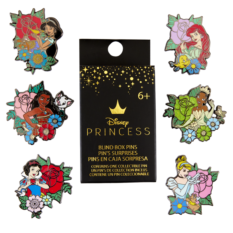 Loungefly - Disney Princess Tattoo Blind Box Enamel Pin