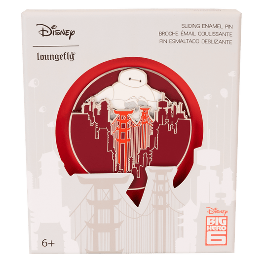 Loungefly - Disney Big Hero 6 10th Anniversary Baymax Collector Box Sliding Pin
