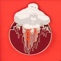 Loungefly - Disney Big Hero 6 10th Anniversary Baymax Collector Box Sliding Pin detail shot