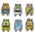 Loungefly - Disney Pixar Characters Mini Backpack Blind Box Enamel Pin side angle