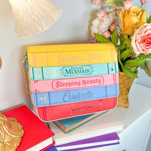 Loungefly - Disney Princess Books Classics Crossbody Bag alternate view