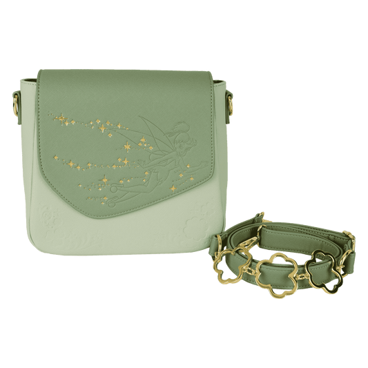 Loungefly - Peter Pan Tinker Bell Clover Crossbody Bag