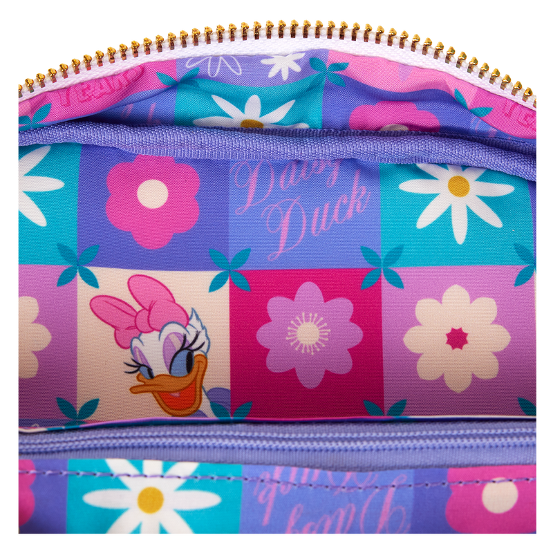 Loungefly - Disney Daisy Duck Small Nylon Sling Bag