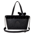 Loungefly - Disney Villains Stained Glass Tote Crossbody Bag back view