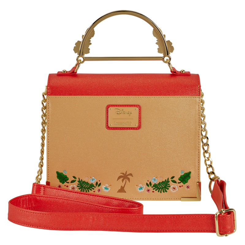 Loungefly - Disney Moana Shimmer Crossbody Bag back view