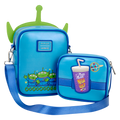 Loungefly - Toy Story Aliens Crossbuddies Cosplay Crossbody Bag with Coin Bag detail shot
