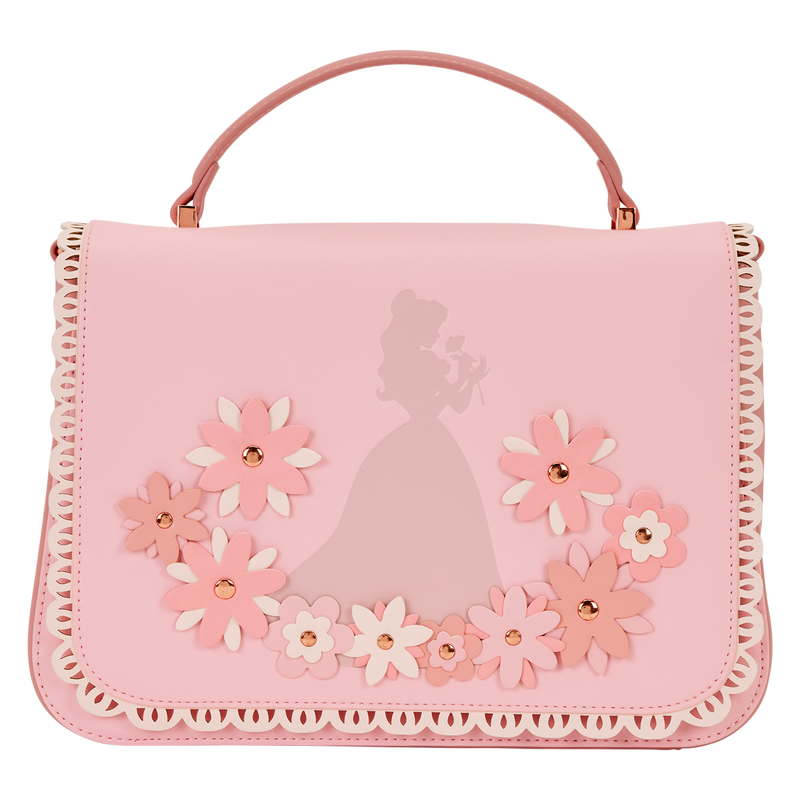 Disney Princess Belle Floral Lace Crossbody Bag