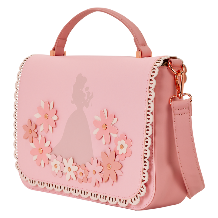 Disney Princess Belle Floral Lace Crossbody Bag