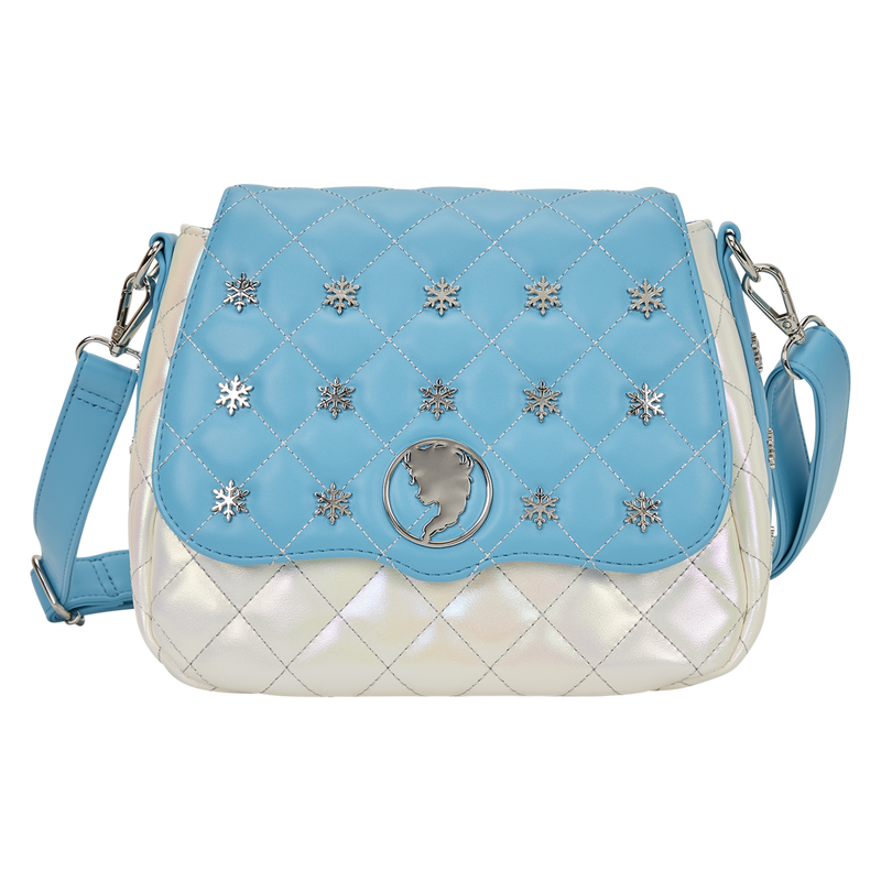 Loungefly Frozen Princess Elsa Pearlescent Crossbody Bag