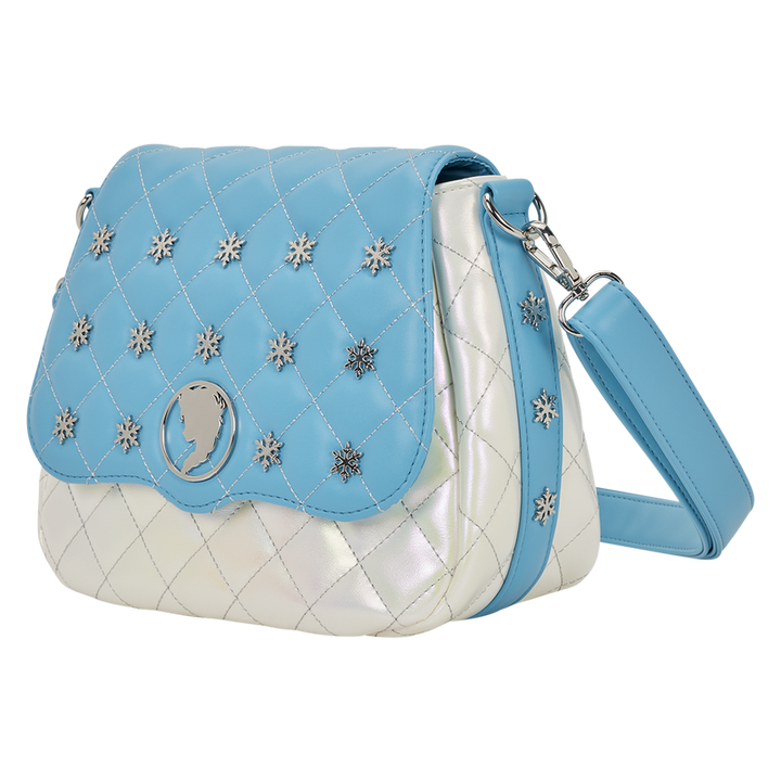 Loungefly Frozen Princess Elsa Pearlescent Crossbody Bag