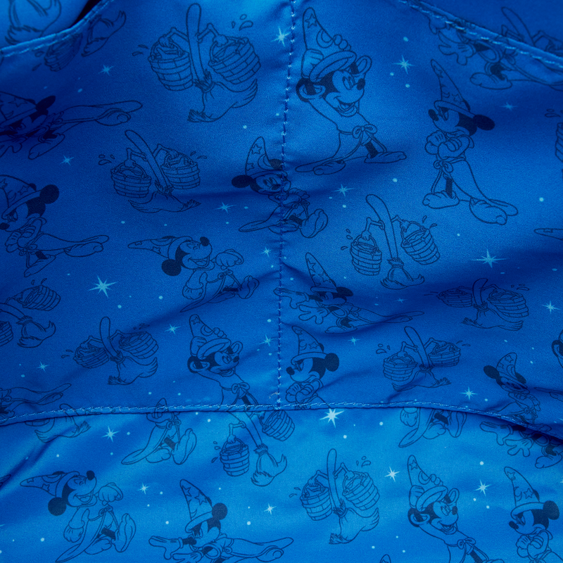Loungefly - Disney Fantasia Convertible Backpack & Tote Bag detail shot