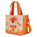 Loungefly - Inside Out 2 Anxiety Tote Crossbody Bag with Coin Bag detail shot