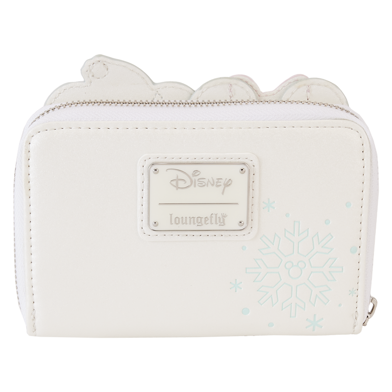Loungefly Disney Mickey & Minnie Pastel Snowman Zip Around Wallet