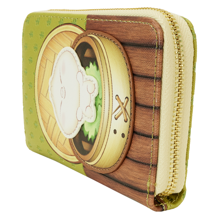 Loungefly Pixar Bao Bamboo Steamer Basket Zip Around Wallet