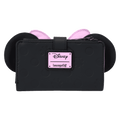 Loungefly - Disney Minnie Mouse Floral Rock The Dots Flap Wallet back view