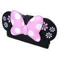 Loungefly - Disney Minnie Mouse Floral Rock The Dots Flap Wallet side angle