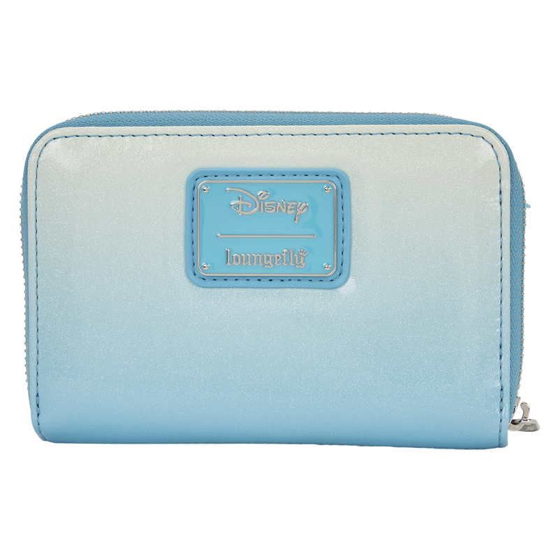 Loungefly Frozen Princess Elsa Glitter Sequin Zip Around Wallet