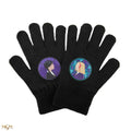 Wednesday and Enid Holiday Capsule with Gloves, rear view