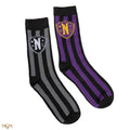Wednesday Nevermore Academy Holiday Capsule with Socks, rear view