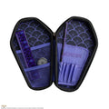 Wednesday Coffin Stationery Set, side angle